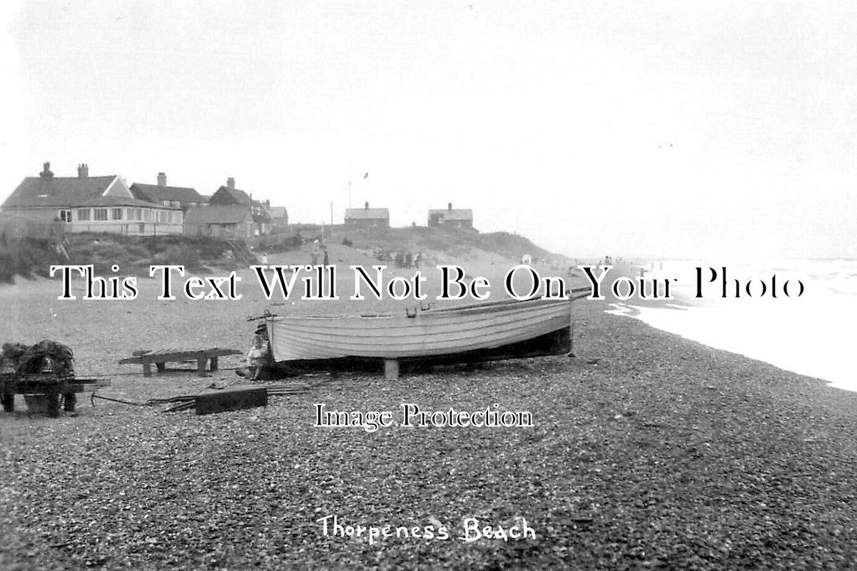 SF 2891 - Thorpness Beach, Suffolk c1912