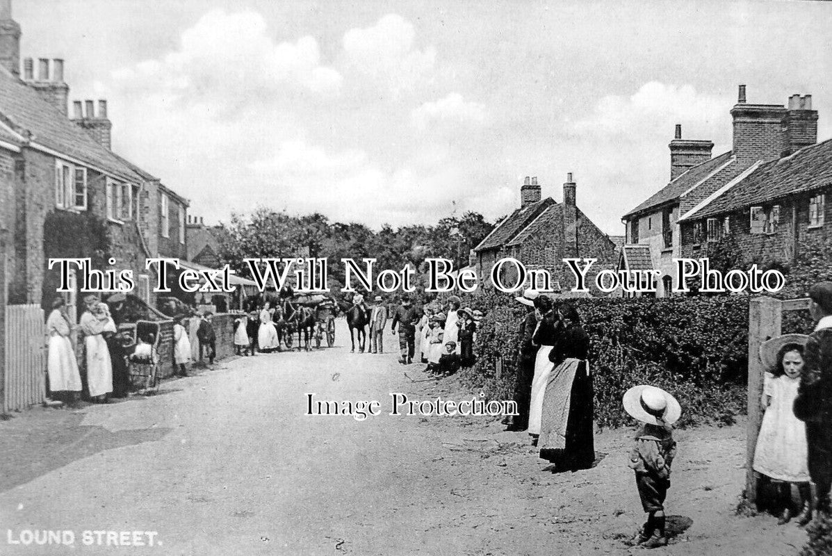 SF 2928 - Lound Street, Suffolk c1909