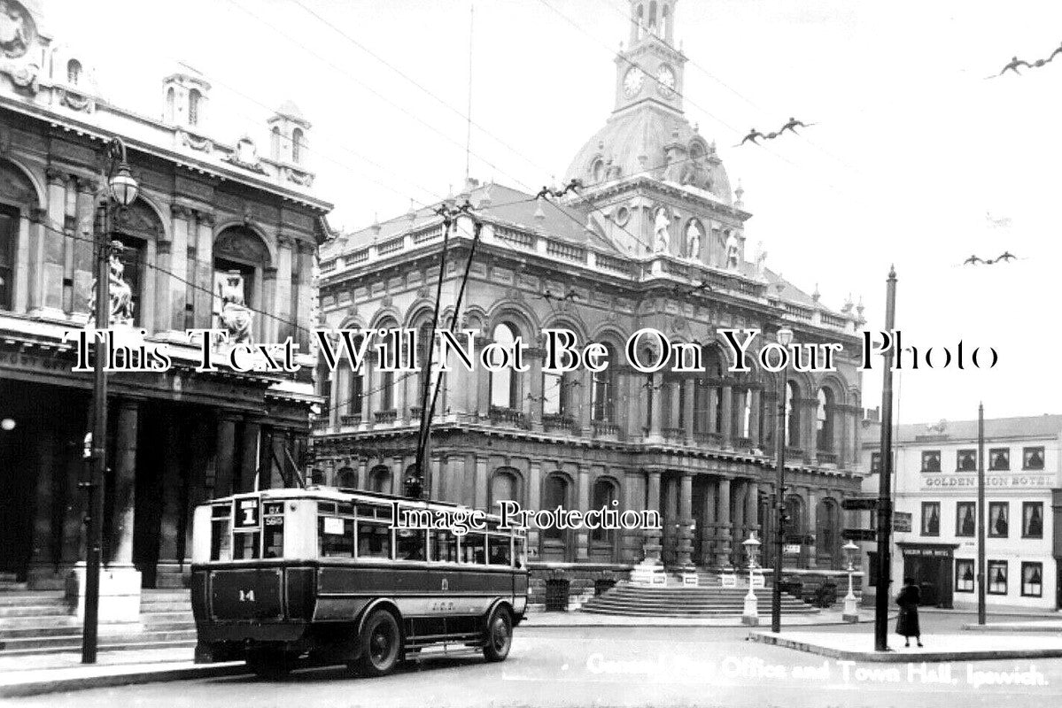 SF 2930 - Ipswich Town Hall & Post Office, Suffolk