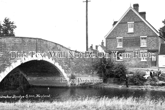 SF 2948 - Anchor Bridge & Inn, Nayland, Suffolk