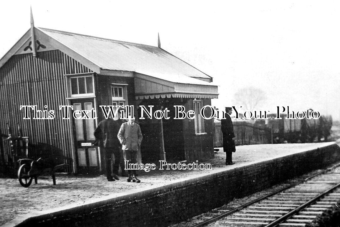 SF 2956 - Stradbroke Railway Station, Suffolk c1912