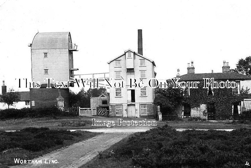 SF 2958 - Wortham Lings Mill, Suffolk c1910