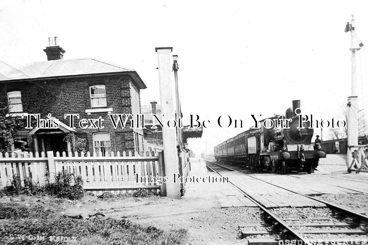 SF 2991 - Cavendish Railway Station, Suffolk