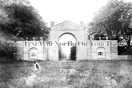 SF 2994 - Barracks Entrance, Euston, Suffolk c1905