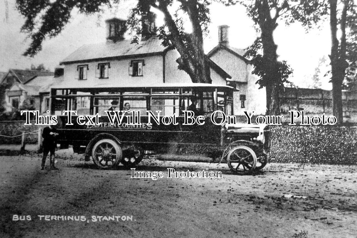 SF 3019 - Bus Terminus, Stanton, Bury St Edmunds, Suffolk