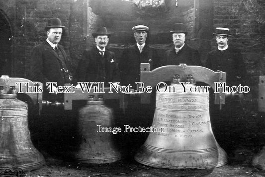 SF 3035 - Beccles Church Bells, Suffolk c1909