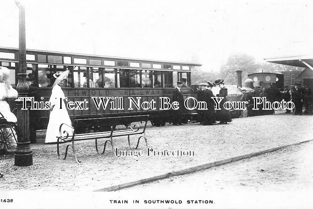 SF 304 -Southwold Railway Station, Suffolk c1910