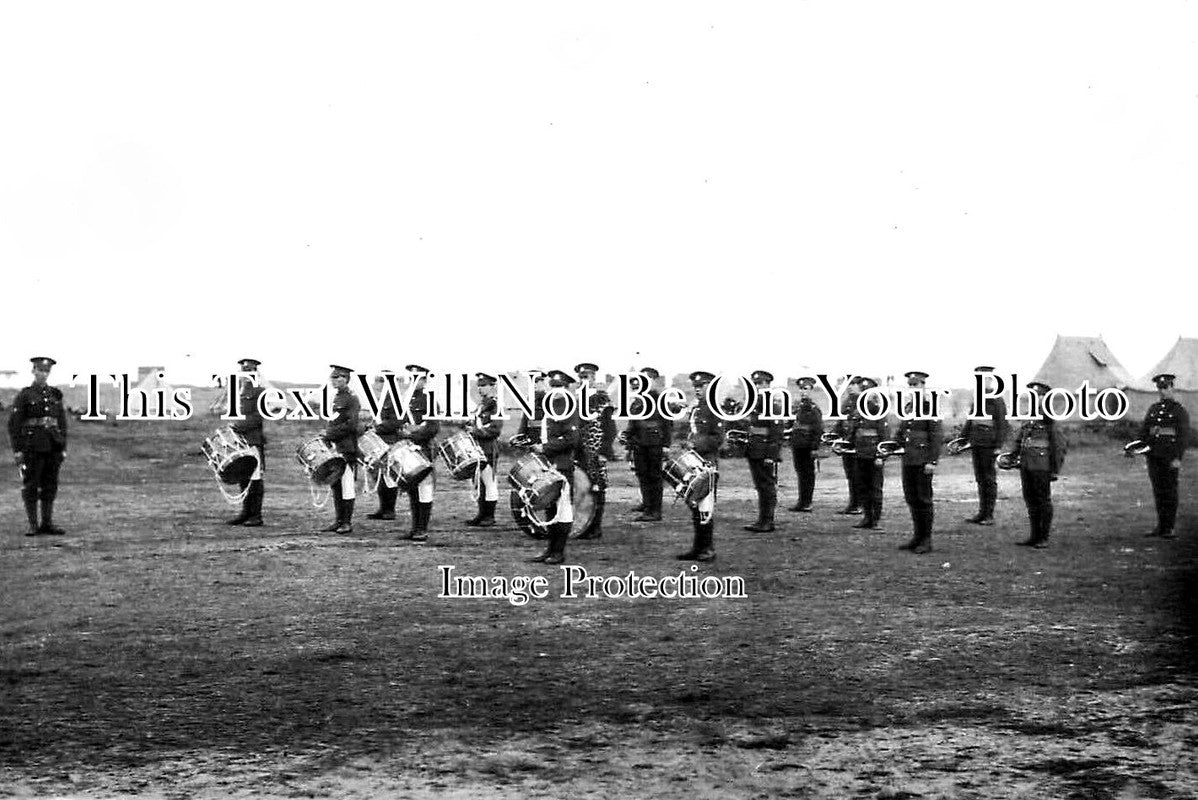 SF 3074 - Norfolk Regiment Band, Lowestoft Military Camp, Suffolk c1921