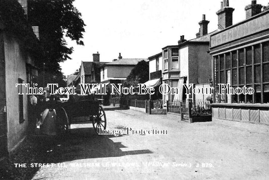 SF 3078 - The Street, Walsham Le Willows, Suffolk c1910