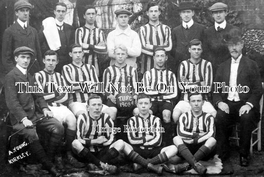 SF 3084 - TU Football Club Team, Kirkley, Suffolk 1908-09