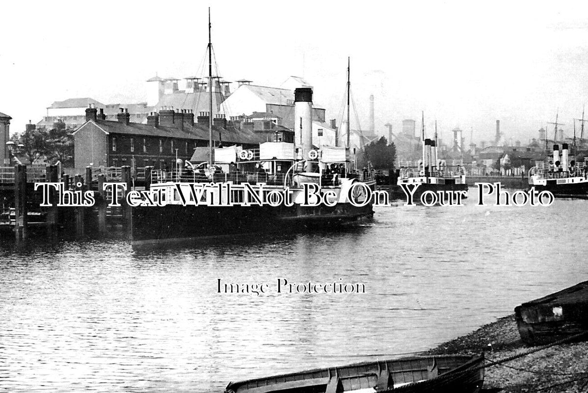 SF 3109 - River Orwell At Ipswich, Suffolk c1907