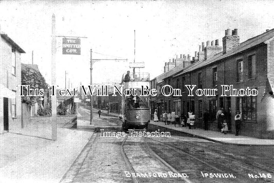 SF 3117 - The Spotted Cow Pub, Bramford Road, Ipswich, Suffolk c1910