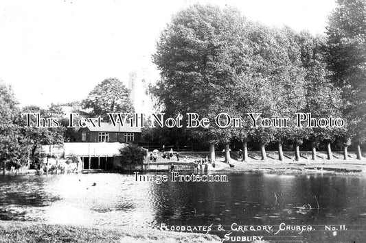 SF 3152 - Floodgates & Gregory Church, Sudbury, Suffolk