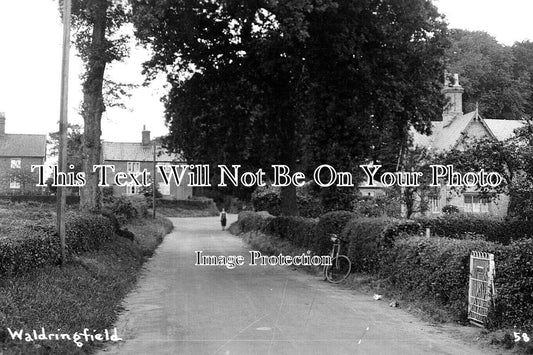 SF 3170 - School Road, Waldringfield, Woodbridge, Suffolk c1925