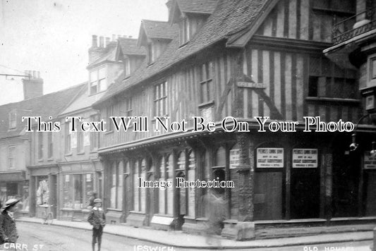SF 318 - Carr Street & Cox Lane, Ipswich, Suffolk c1910