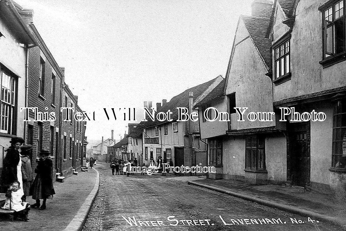 SF 32 - Water Street, Lavenham, Suffolk c1905