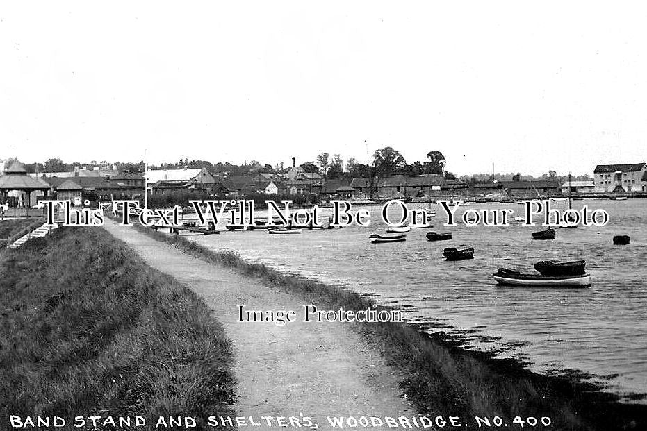 SF 3211 - Bandstand & Shelters, Woodbridge, Suffolk