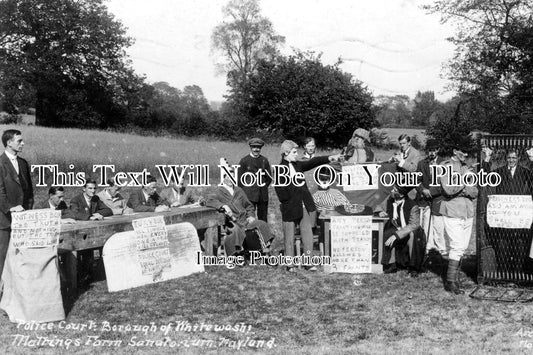 SF 323 - Police Court, Borough Of Whitewash, Nayland, Suffolk