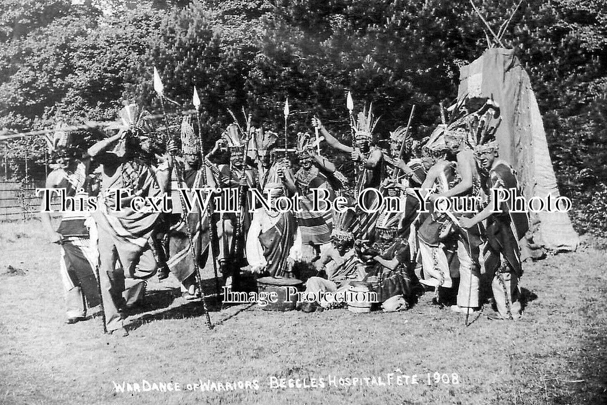 SF 3238 - War Dance Of Warriors, Beccles Hospital Fete, Suffolk 1908