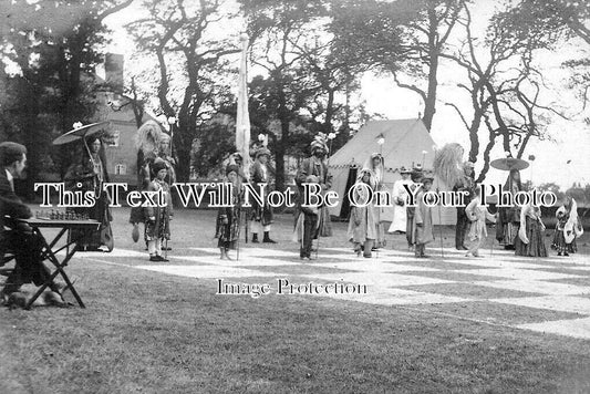 SF 3262 - Human Chess, Southwold Garden Party, Suffolk c1906