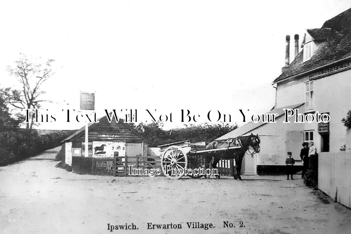 SF 3276 - Erwarton Village, Ipswich, Suffolk c1909