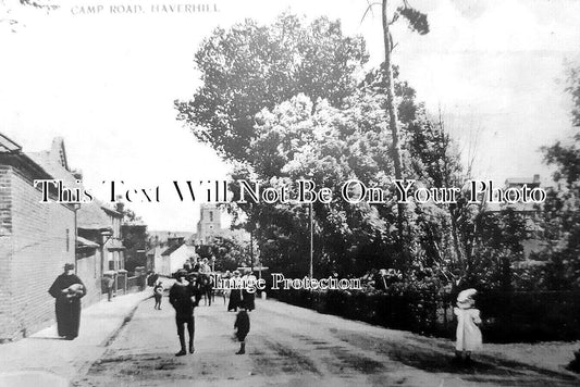 SF 3295 - Camp Road, Haverhill, Suffolk c1906