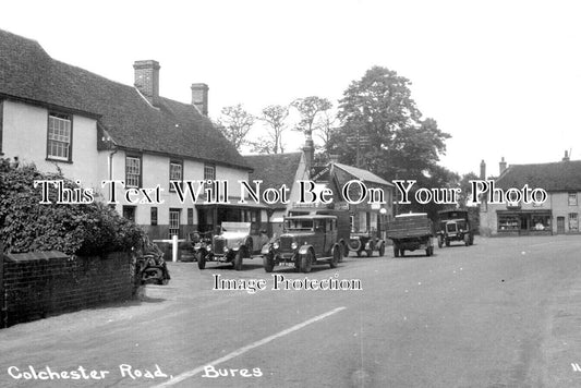 SF 3302 - The Eight Bells Pub, Colchester Road, Bures, Suffolk