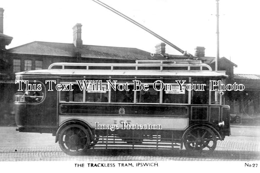 SF 3310 - The Trackless Tram, Ipswich, Suffolk