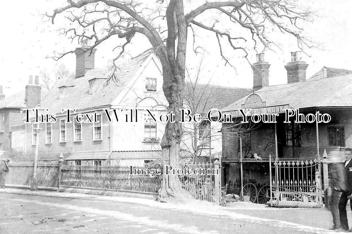 SF 3327 - Iron Works, Woodbridge, Suffolk c1908