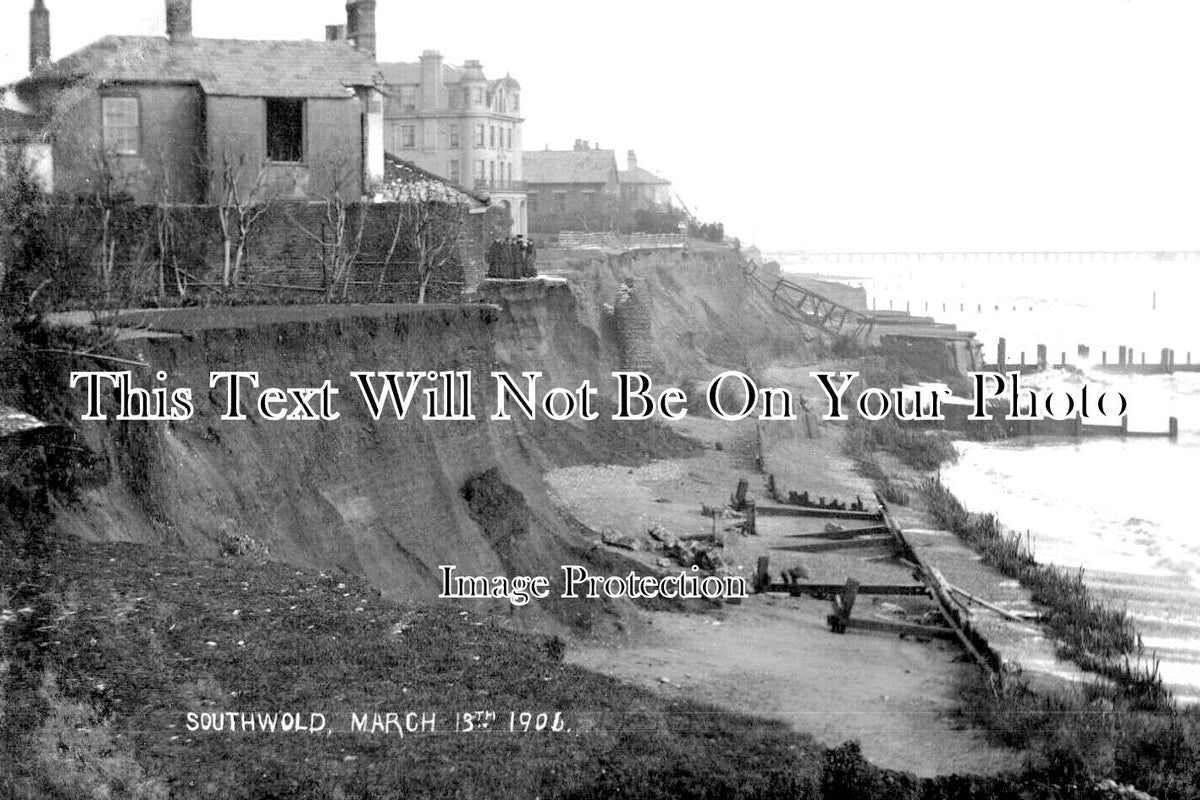 SF 3357 - Southwold Cliff Collapse, Suffolk 1906