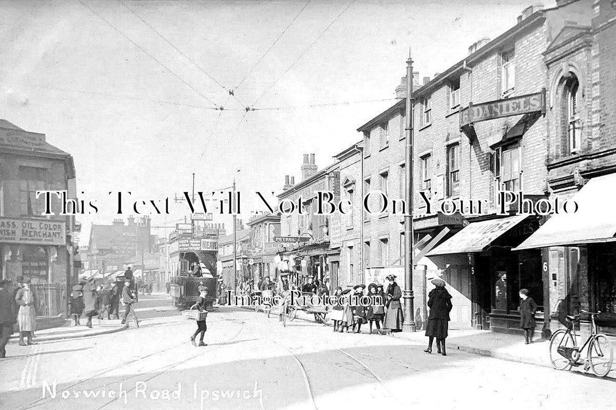 SF 3373 - Norwich Road, Ipswich, Suffolk c1907