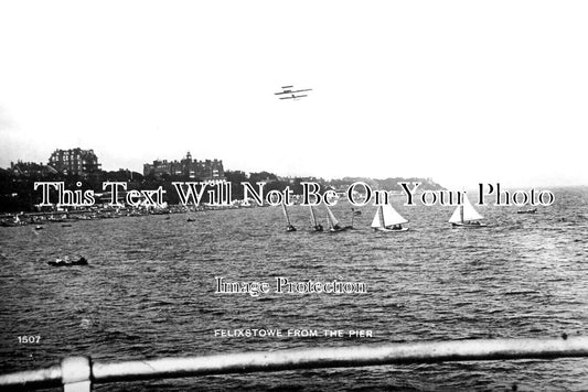 SF 3393 - Felixstowe From The Pier, Suffolk c1914