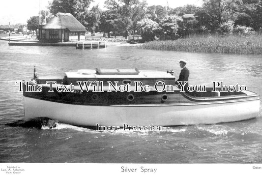 SF 3416 - Silver Spray Boat, Oulton Broad, Norfolk, Suffolk