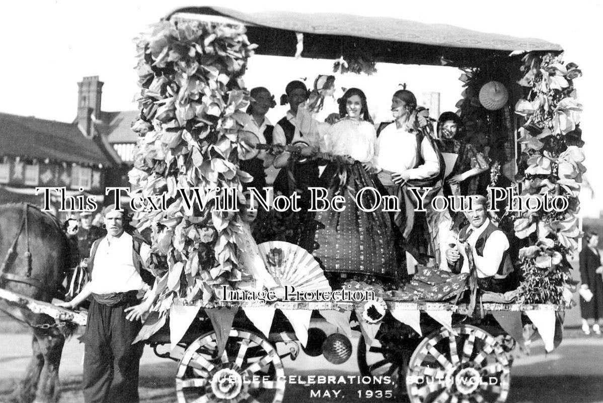 SF 3447 - Jubilee Celebrations, Southwold, Suffolk 1935