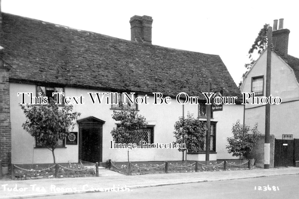 SF 3450 - Tudor Tea Rooms, Cavendish, Suffolk