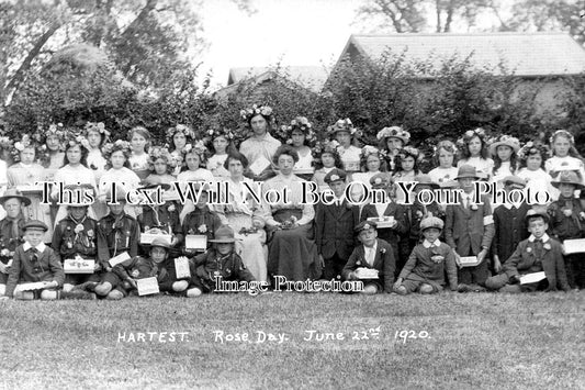 SF 3453 - Hartest Rose Day, Suffolk 1920