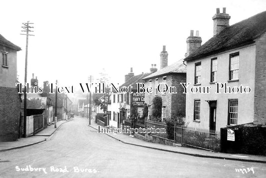 SF 3467 - Sudbury Road, Bures, Suffolk c1935