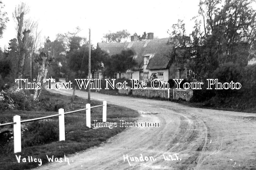 SF 3469 - Valley Wash, Hundon, Suffolk c1927