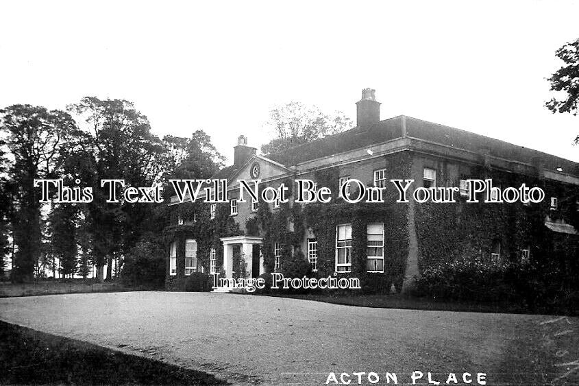 SF 3504 - Acton Place, Suffolk c1911