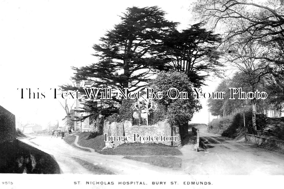 SF 3512 - St Nicholas Hospital, Bury St Edmunds, Suffolk c1915