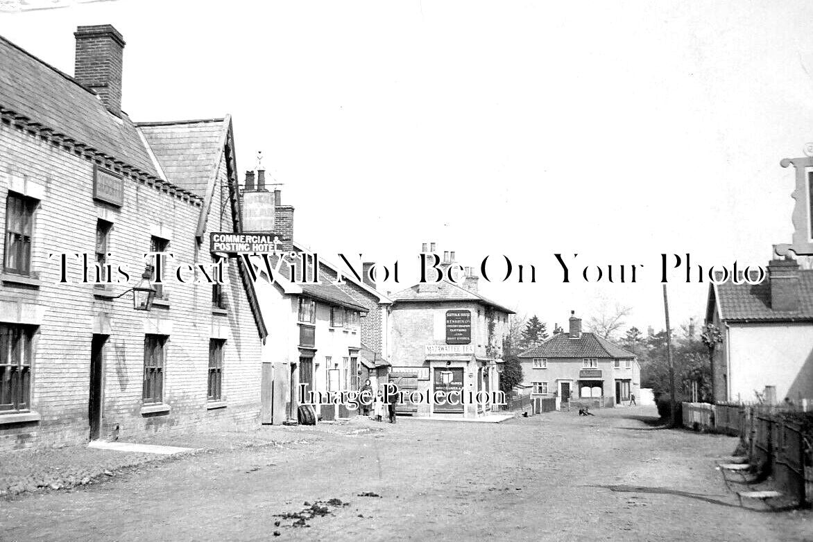 SF 3521 - Queen Street, Stadbroke, Suffolk c1906