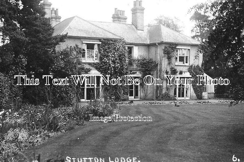 SF 3535 - Stutton Lodge, Stutton, Suffolk c1909 – JB Archive