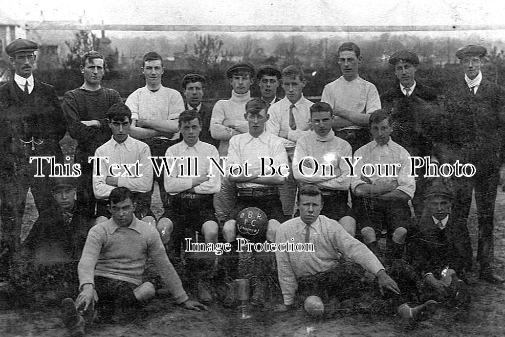SF 356 - Oulton Broad Rovers Football Club 1909-10, Lowestoft, Suffolk