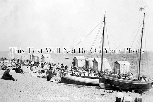 SF 3573 - Aldeburgh Beach, Suffolk c1912