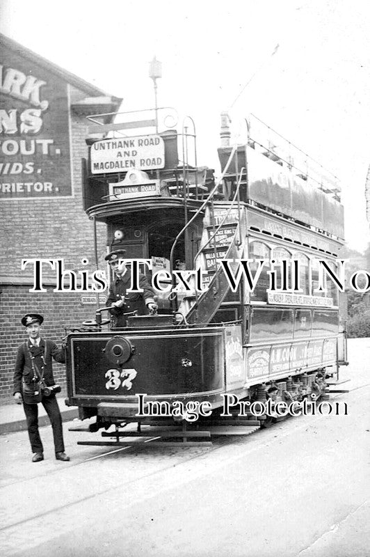 SF 3576 - Tram Car, Unthank & Magdalen Road, Norwich, Norfolk