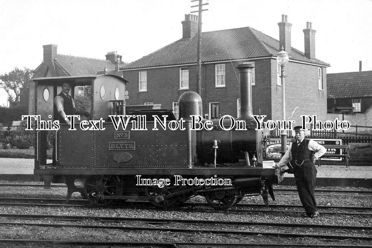 SF 3577 - Southwold Railway Locomotive Engine 3 Blyth, Suffolk