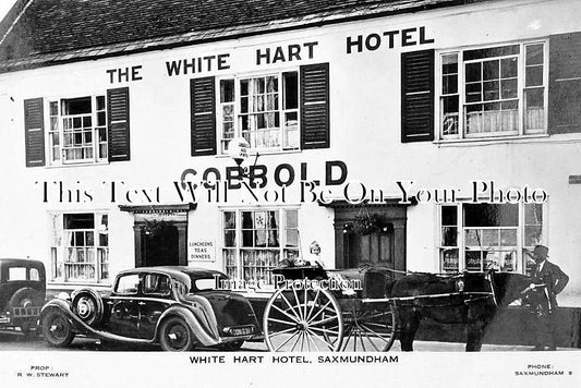 SF 3587 - The White Hart Hotel, Saxmundham, Suffolk