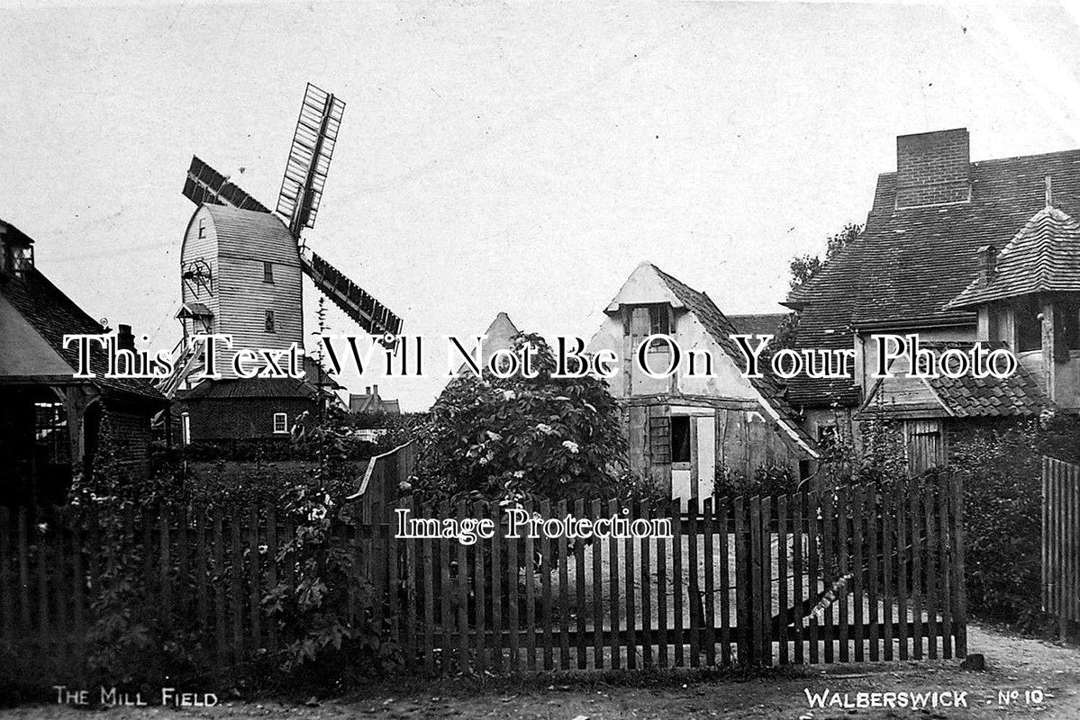 SF 36 - Windmill & Mill Field, Walberswick, Southwold, Suffolk c1916