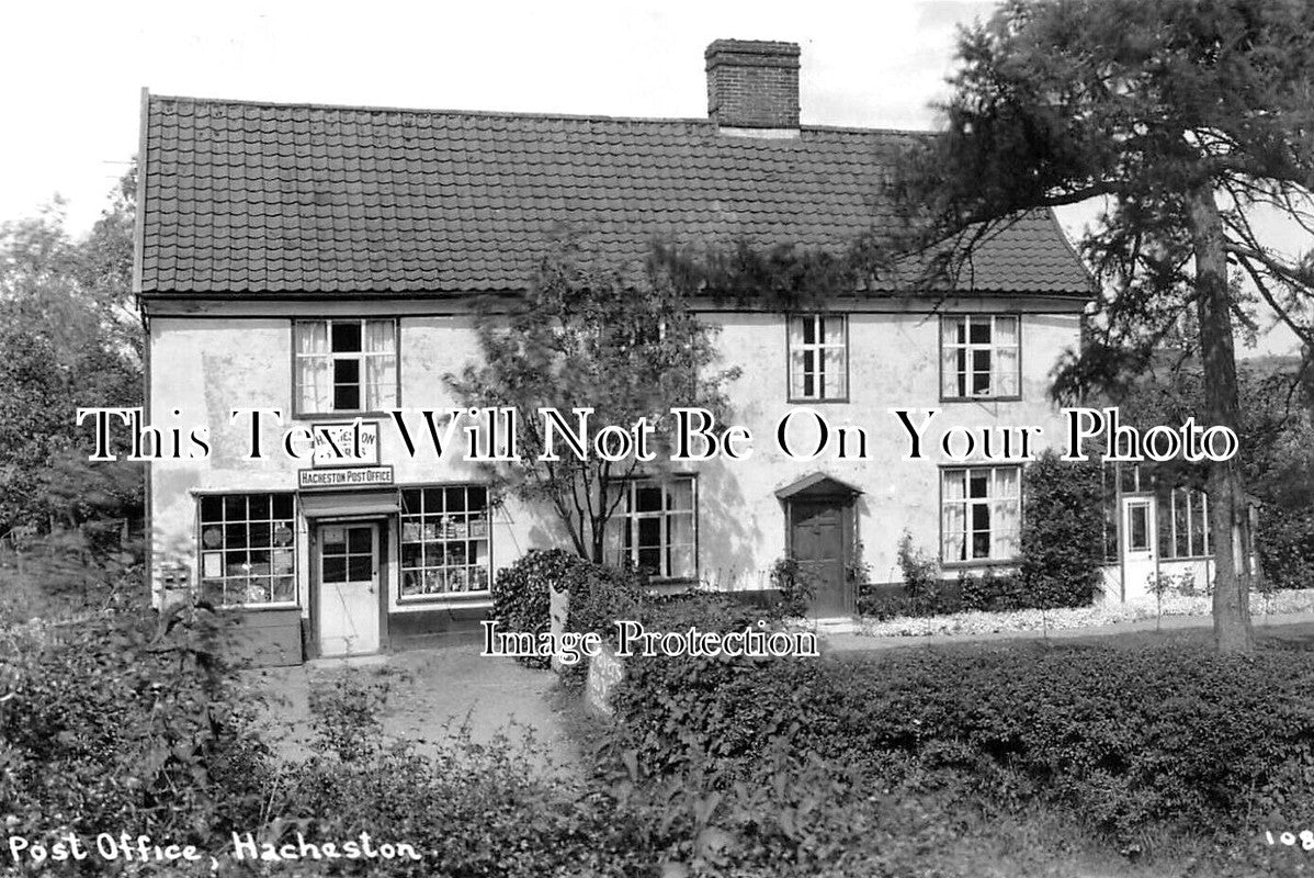 SF 3600 - Hacheston Post Office, Suffolk c1950