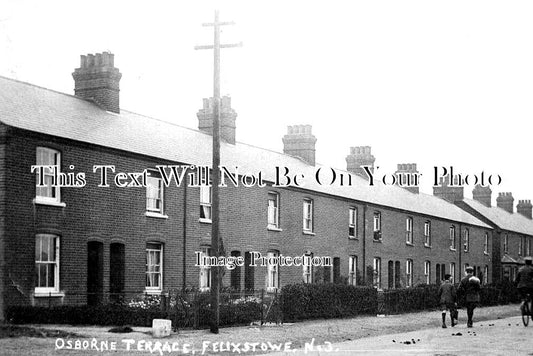 SF 3617 - Osborne Terrace, Felixstowe, Suffolk c1920